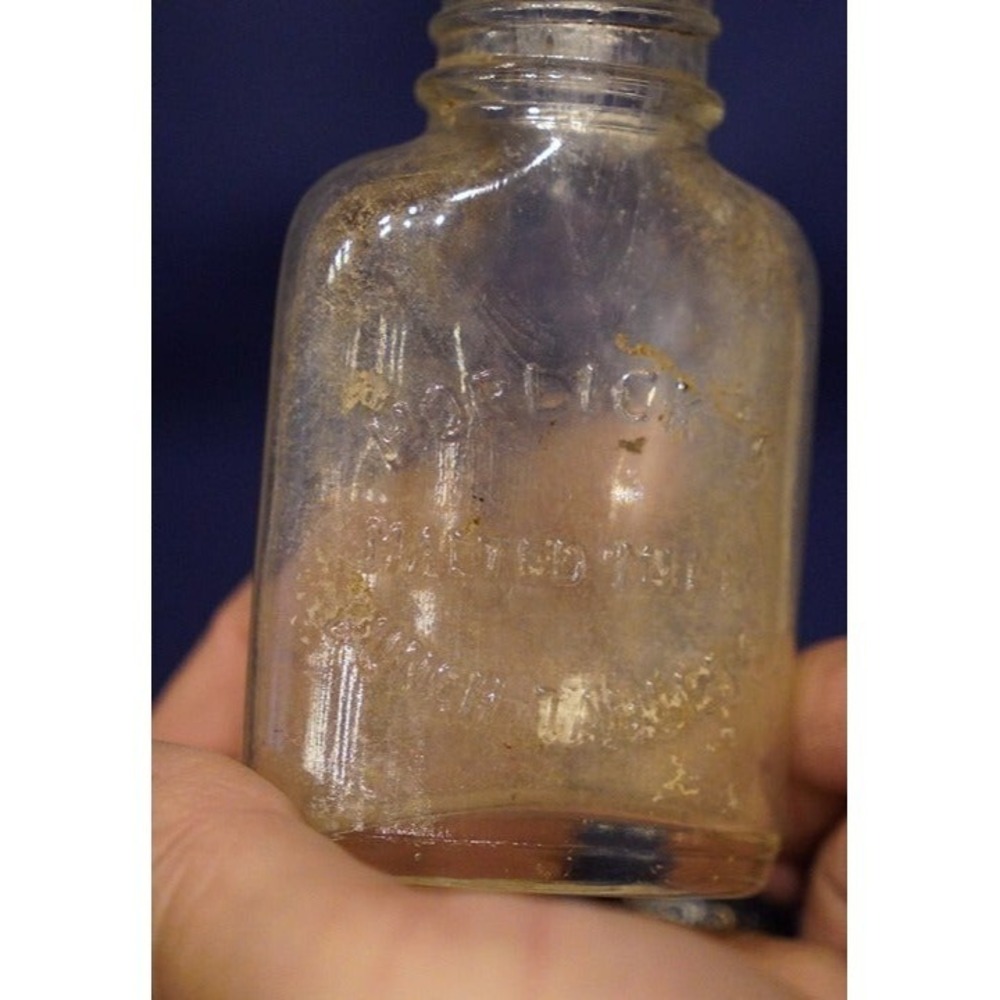 1950's EMPTY‎ Horlicks Malted Milk Lunch Tablets Bottle -As Is Condition